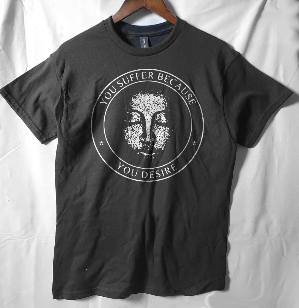 You suffer t shirt CRASS Size Medium Black
